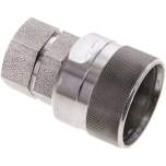 Edelstahl-Schraubkupplung, Stecker Baugr.3, G 1/2"(IG)