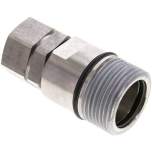 Edelstahl-Schraubkupplung, Muffe Baugr.6, G 1"(IG)