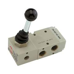 Riegler 106462.3/2-way valve, man. 90° lever monostable, G1/2