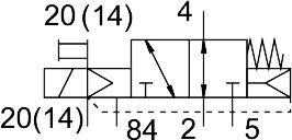 Magnetventil VUVG-B10Z-M32U-RZT-F-1T1L-EX2C - Festo 8041901