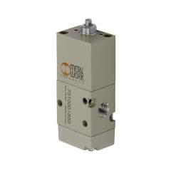 Riegler 106441.Stem actuated valve, 3/2-way, monostable, NC, G 1/8