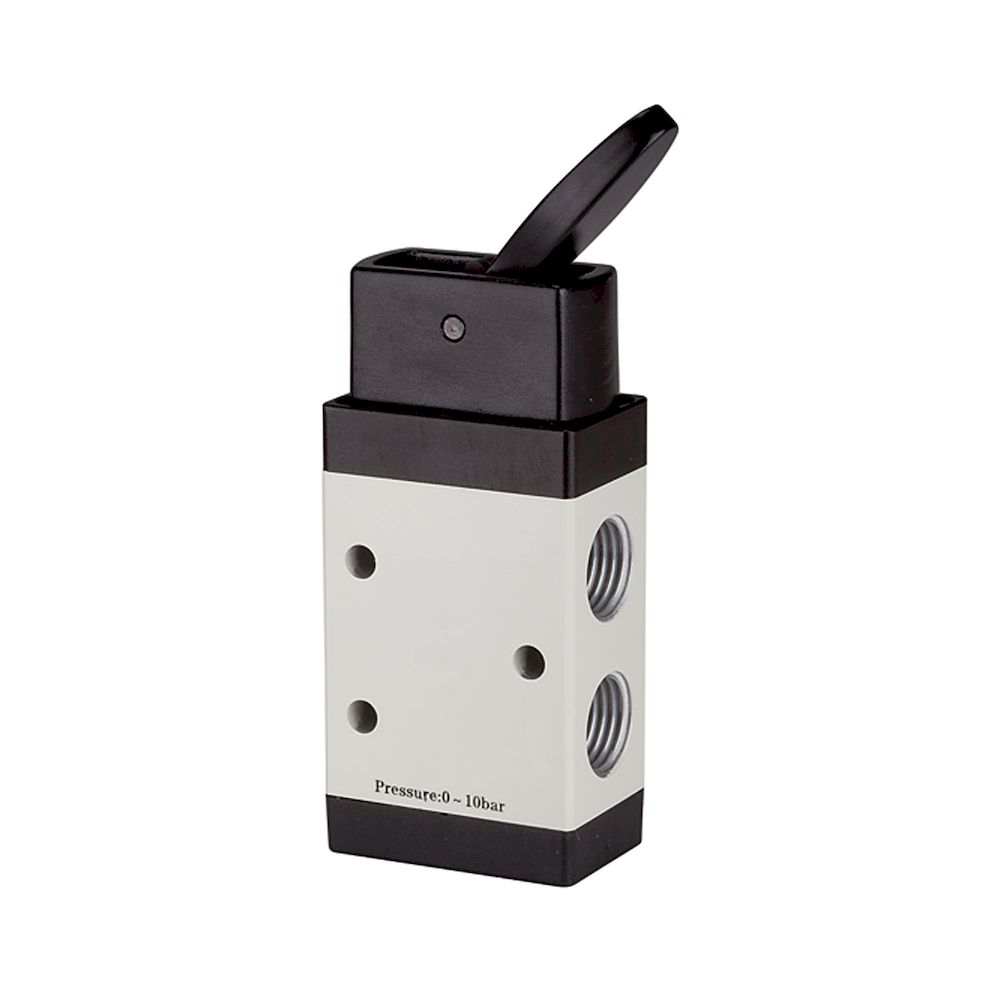 Riegler 115990. 3/2-Wegeventil, manuell betätigt, »M3«, Kipphebel, NC, G 1/8