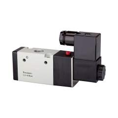 Riegler 116087. 3/2-Wegeventil elektropneum., monostabil, NO, M5, 24 V DC