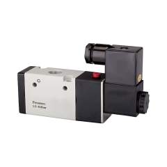 Riegler 116095.3/2-way valve, electropneumatic »3V« monostable, NO, 230 V, 50 Hz