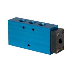 Riegler 106600.5/2-way valve, Single-sided pneumatic, monostable, G 1/4, DN 7.5