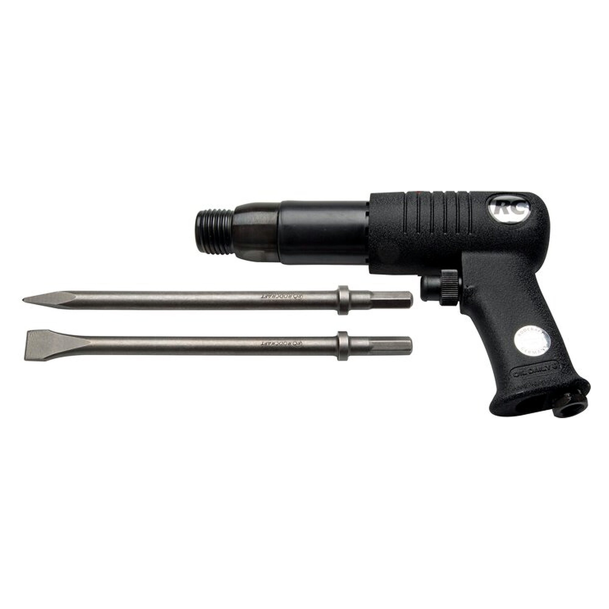 Chisel hammer set (vibrationsarm) with 2 chisels for concrete and stone work (and RC SS
