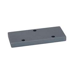 Riegler 106631.Cover panel for base plate G 1/4 for connection face G 1/8