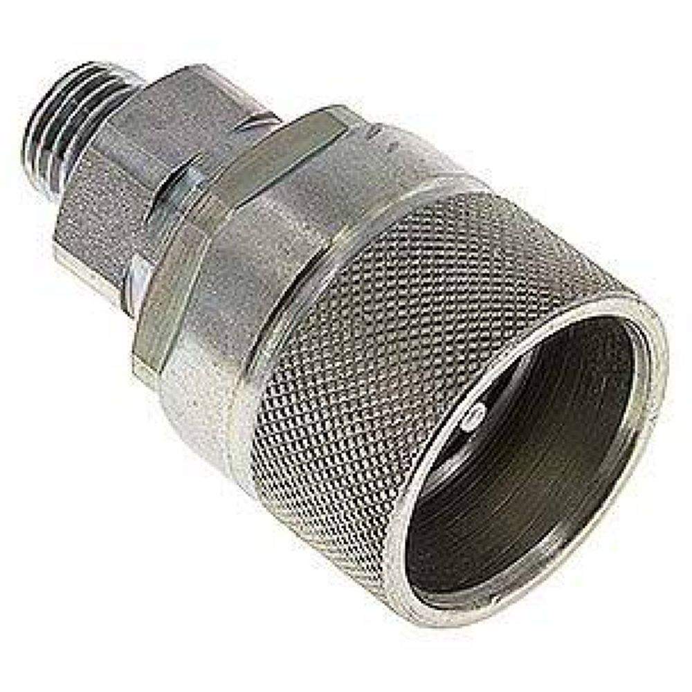 Hydraulik-Schraubkupplung, Stecker Baugr.2, 8 L (M14x1,5)