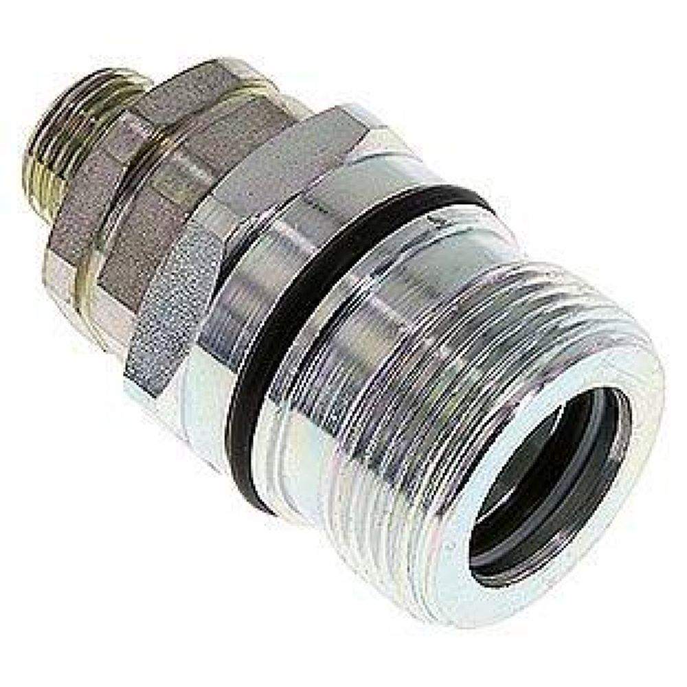 Hydraulik-Schraubkupplung, Muffe Baugr.3, 12 L (M18x1,5)