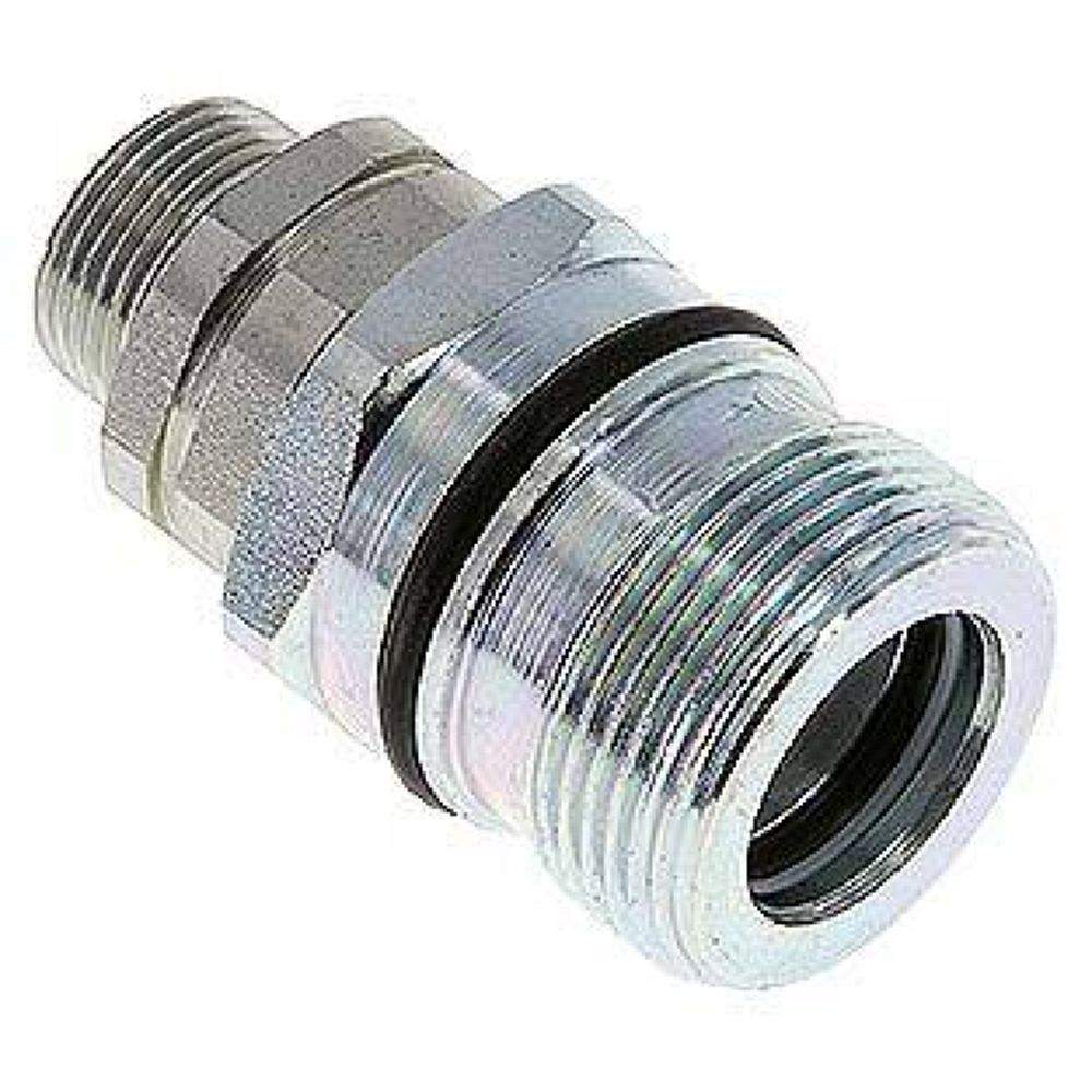 Hydraulik-Schraubkupplung, Muffe Baugr.3, 15 L (M22x1,5)