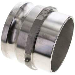 Kamlock-Stecker mit Anschweißende 114,3mm