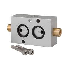 Riegler 103666.Throttle plate for NAMUR valves, 5-way, Screwdriver