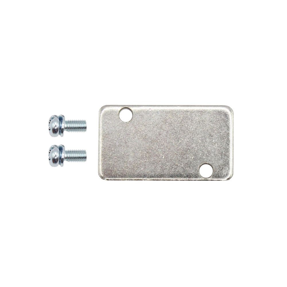 Riegler 116240.Cover panel for base plate, for valves connection G 1/8, G 1/4