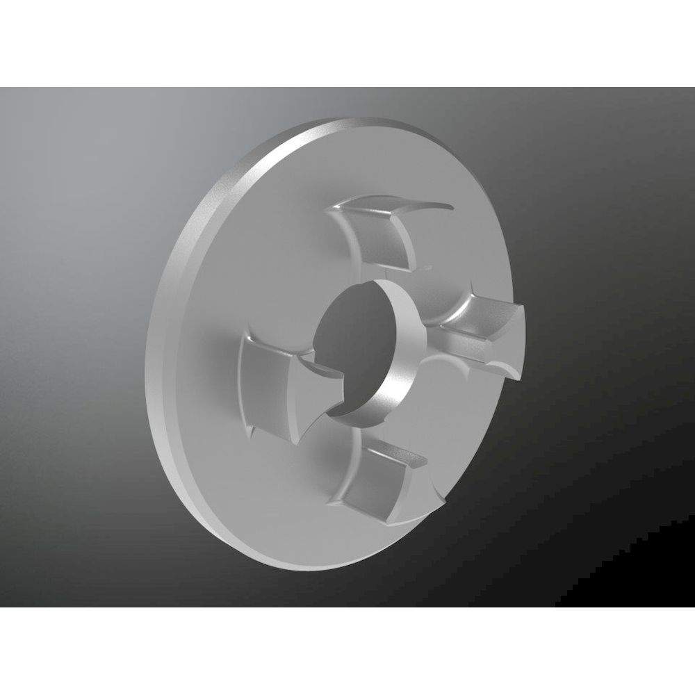 KTR 020284850000. Rotex 28 GGG Mitnehmerflansch o. Zentrierung o. Bohrung