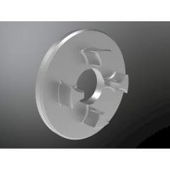 KTR 20654850000. Rotex 65 GGG Driving flange w/o centering w/o bore