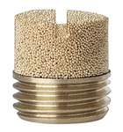 Riegler 113356.Sintered bronze silencer, Slot, G 1