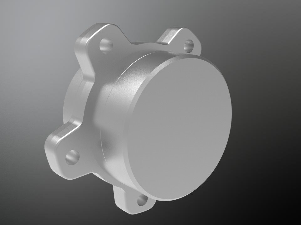 KTR 950424300040. Poly-Norm 42 flange hub unbored 