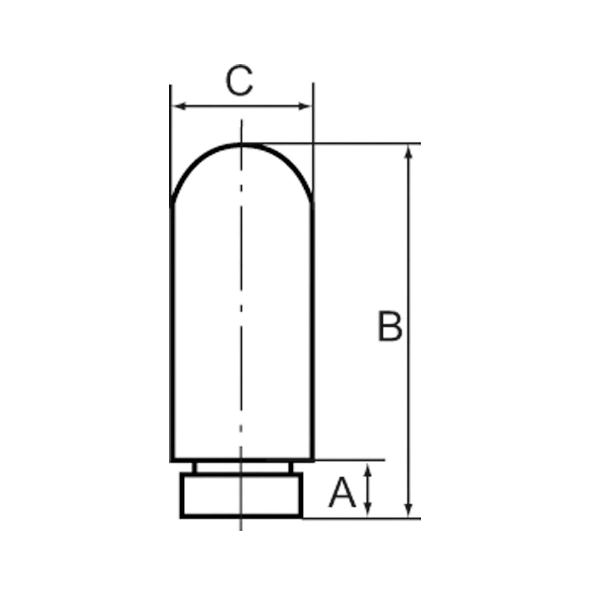 Plastic silencer, G 3/4, Pore width max. 50 µm - Riegler 113324