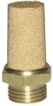 Riegler 116282.Sintered bronze silencer »value line«, Hexagonal, G 1/8