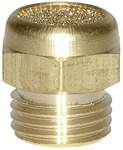 Riegler 116293.Sintered bronze silencer »value line« flat, Hexagonal, G 3/8