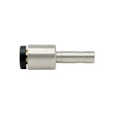 Riegler 108779.Straight push-in connector, Plug nipple red. 12 mm, »click-clock«