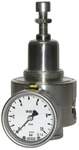Riegler 101191.Stainless steel pressure regulator, 1.4404, G 1/4, 0.5 - 8 bar