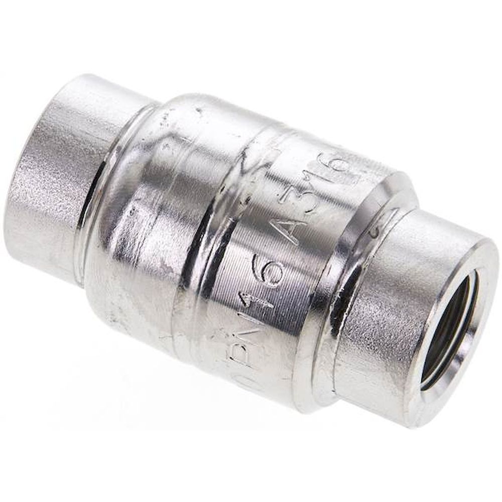 RUCK-38-ES-4A-NPT. check valves (light), NPT 3/8", PN 16, 1.4401