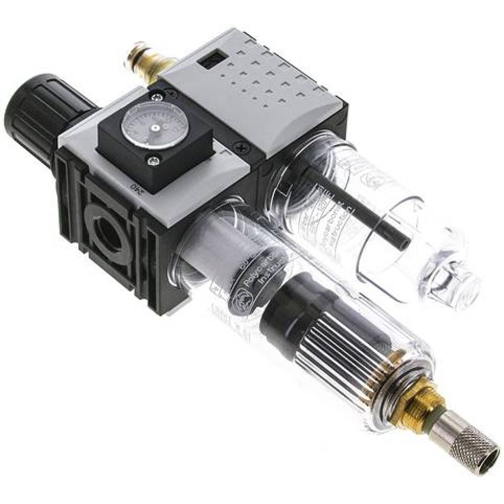 CL 014 F AMNC Futura Wartungseinheit, 2-tlg., G 1/4", 0,5-8 bar, Baur.0