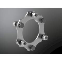 KTR 580200181402. Toolflex 20 S-PI part 1 clamping hub w.Ø14F7 bellow w/o keyway/PI plug-in flanged bellow w.