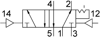 Pneumatikventil VUWS-LT25-B52-N14 - Festo 8035223