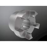 KTR 021604001200. Rotex 160 GGG Nabe 1.0 D.120H7 Nut DIN 6885/1-JS9 Bauteil 1