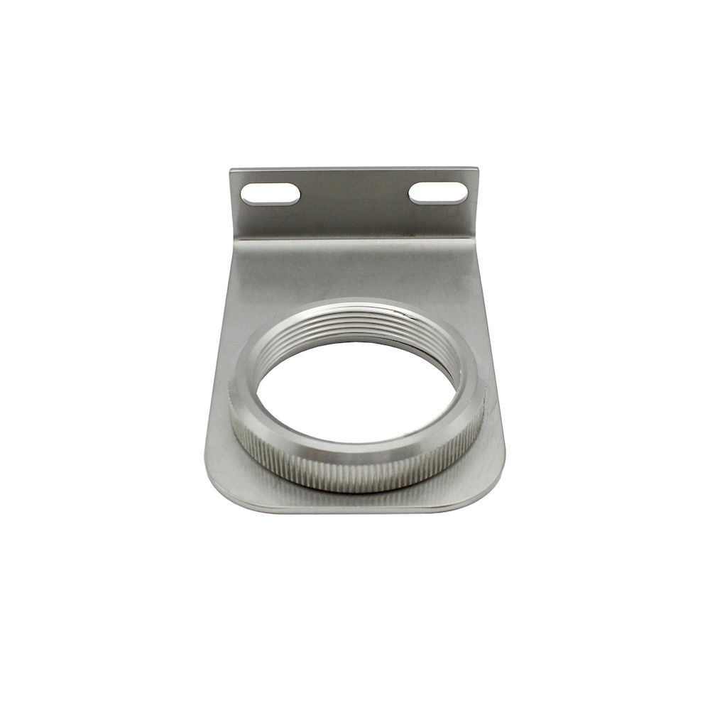 Riegler 101199. Haltewinkel aus Edelstahl 1.4401 mit Mutter M45x1,5