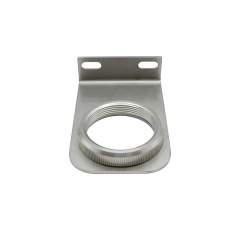 Riegler 101199.Mounting bracket made of stainless steel 1.4401 with nut M45x1.5