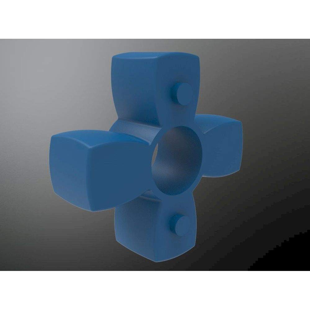 KTR 20141000003. Rotex 14 Spider 80 Sh-A blue 