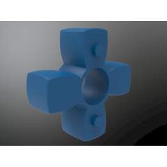 KTR 20141000003. Rotex 14 Spider 80 Sh-A blue