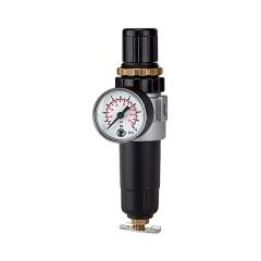 Riegler 100783. Filterregler »Standard-mini«, Metallbehälter inkl. Mano., G 1/8