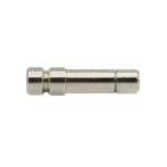 Riegler 129490. Verschlussstecker »value line«, Stutzen 14 mm,Messing vernickelt