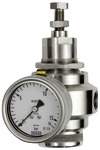 Riegler 133529.Stainless steel pressure regulator, 1.4401, G 1/2, 0.4 - 4.0 bar