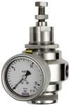 Riegler 133528.Stainless steel pressure regulator, 1.4401, G 3/8, 1.7 - 17.5 bar