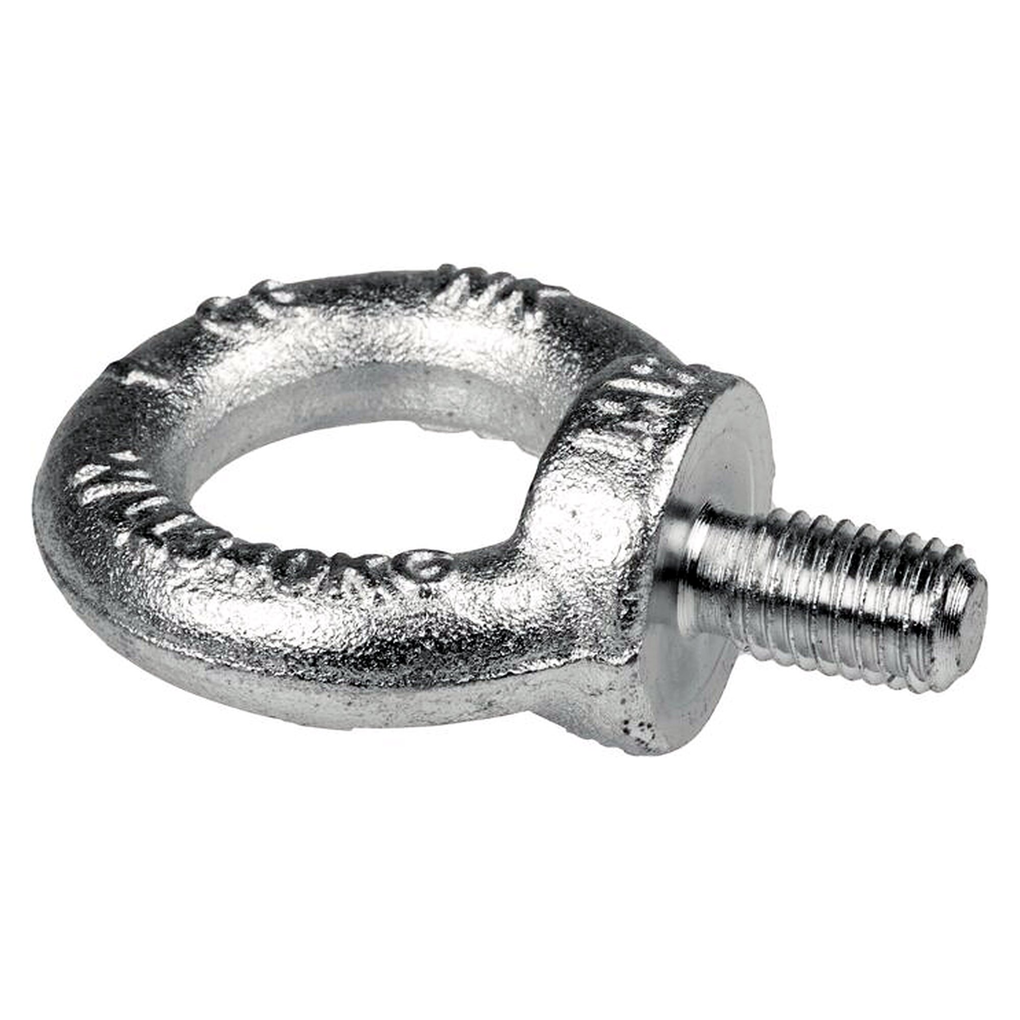 eye bolt M 8, zinc-plated steel (DIN 580), working load limit, straight pull 140 kg