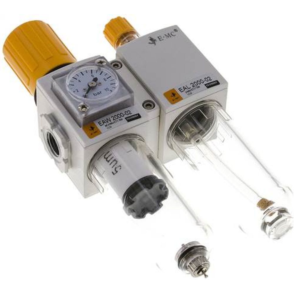 EMC EAC 2010-02 Eco-Line Wartungseinheit, G 1/4", Ablass manuell