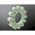 KTR 21801000020. Rotex 180 Spider 64 Sh-D =T-PUR®= light green