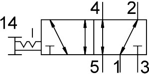 Tasterventil VHEF-P-B52-N18 - Festo 5299722