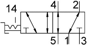 Handhebelventil VHEF-H-B52-N18 - Festo 8080933