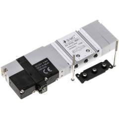 E.MC SV-5312-M5C. Solenoid valve for S1V, 5/3-way (centre position closed)