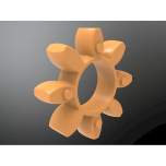 KTR 20281000045. Rotex 28 Spider 92 Sh-A =T-PUR®= orange