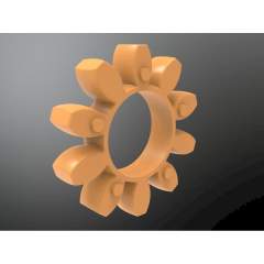 KTR 21601000045. Rotex 160 Spider 92 Sh-A =T-PUR®= orange 