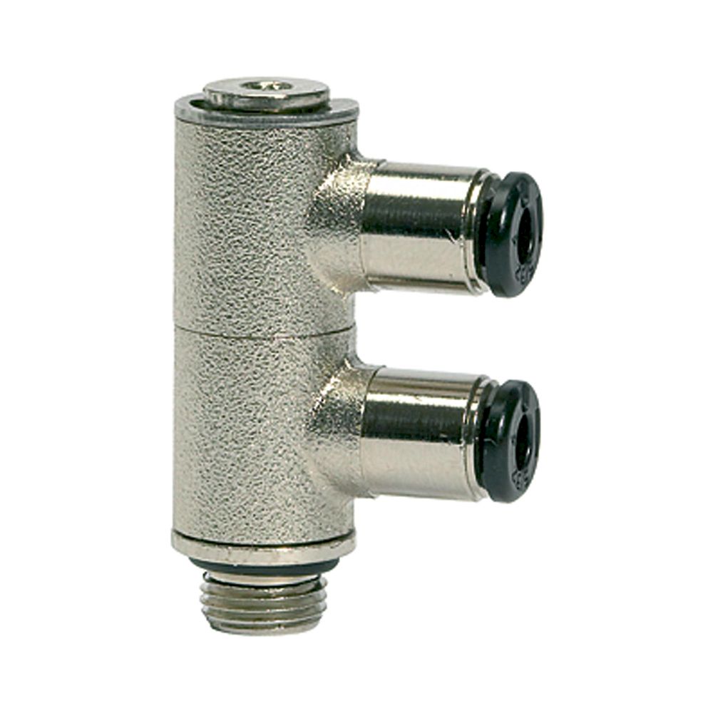 Riegler 108804.L-multi-distributor 2-fold »click-clock«, rotating, G 1/4 o.