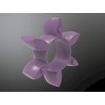 KTR 20191000042. Rotex 19 Spider 98 Sh-A =T-PUR®= purple