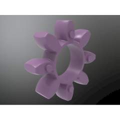 KTR 020381000042. Rotex 38 Zahnkranz 98 Sh-A T-PUR lila